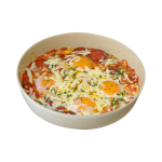 Sucuklu Kaşarlı Yumurta